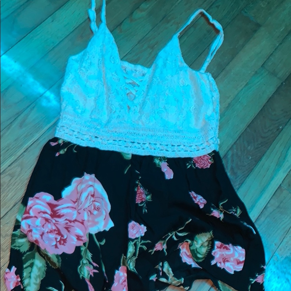 Floral romper